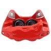 TRQ Performance Front Right Performance Brake Caliper Red Passenger Side