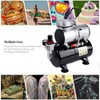 Timbertech Airbrush Kit With Compressor AS-186K With Airbrush Gun, Air