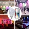45W LED RGB Bulb Light Colorful Changeable Remote Control Lamp