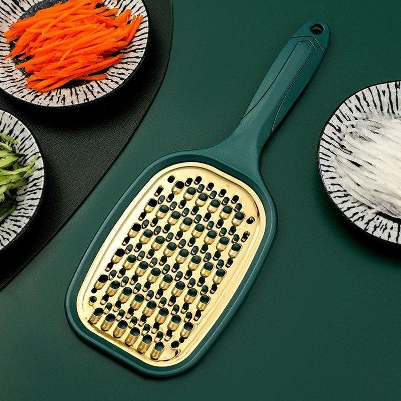 Cheese Grater Handheld, Flat Coarse Stainless Steel Graters Food Grater