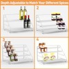 Gucass Pack of 2 4 Tier Spice Rack, Standing, Spice