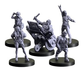 Monster Fight Club Cyberpunk Red, Combat Zone The Board Game Gangs Expansion: The Ferm (Edgerunner Gangers)