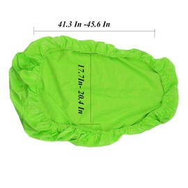 DOC.ROYAL Protective Full Dental Chair Cover/Advanced Milk Silk + TPU + Composite Film Waterproof Material （Green）