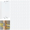 Mixiflor 100 Pack Nail Plates for Wood Studs, 2.5 x