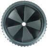 PVC wheel, up to 25 kg, with plastic rim and