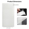 120pc White No-Residue Replaceable Tape Tabs for Human Hair Extensions