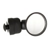 M-Wave Fahrradspiegel SPY MICRO, 3D verstellbarer Konvexspiegel, werkzeuglos montierbar, schwarz