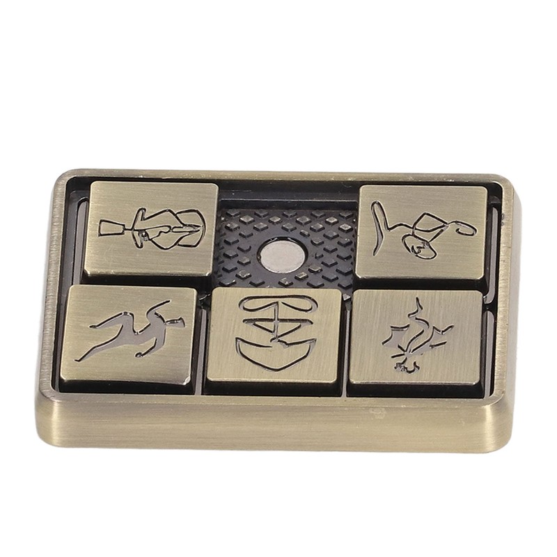 Metal Sliding Toy Special Patterns ​Relieve Stress Anxiety Fingertip Push
