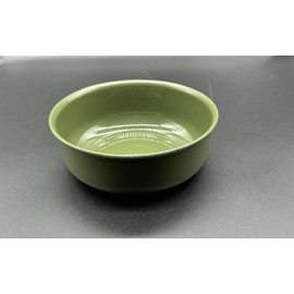 Kimmel Ciotola per zuppa di cereali, in plastica, riutilizzabile, infrangibile, impilabile, 17 cm, colore: verde oliva