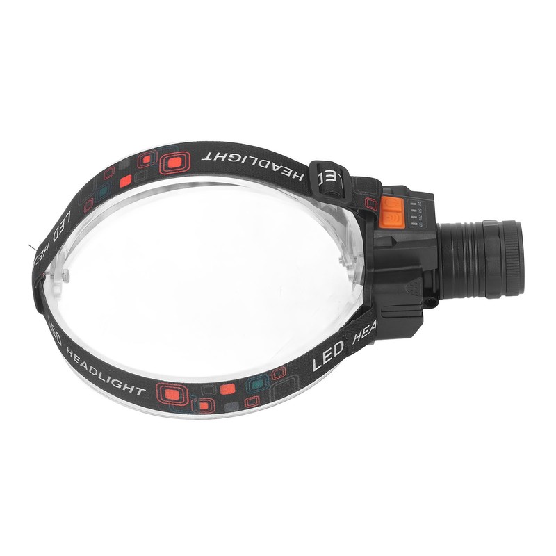 Head Lamp USB Rechargeable 3 Light Modes LED Lens 1500lm