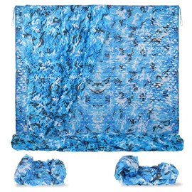 Sposuit Camo Netting for Hunting Blinds - Premium Camo Net Bulk Roll, Camouflage Netting for Army Shooting, Party Decorations, Camping Ghillie Netting, Sunshade Camo Mesh