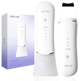 ANLAN Premium Water Peeling, Facial Beauty Device, Ultrasonic Peeling, EMS Lift Care, Ion Facial Beauty Device, Magnetic Charging, Multi Function, Waterproof, Unisex, Birthday Gift