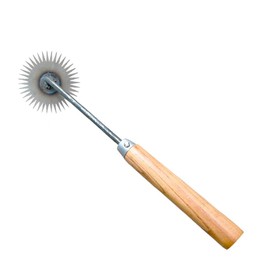 15 inch Sunflower Weeding Tool, Wooden Handle, 3.7 inch Diameter, Loosens Soil, Shovel Grass, Hook Grass, Easy to Clean, Antirust