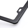 KA Depot For Maybach License Plate Frame Matte Black W/Chrome