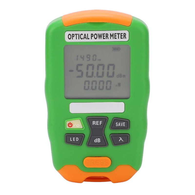 Optical Power Meter with USB Cable Mini Rechargeable Fiber Optic