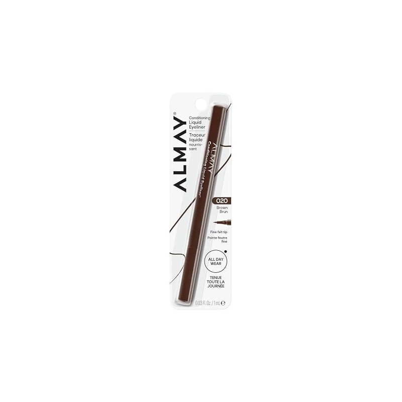 Almay Delineador Líquido Conditioning Liquid Eyeliner Tono Brown