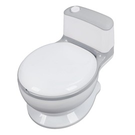 Children Toilet Seat Potty Training Toilet for Baby Kids, Portable Adjustable Baby Toilet Trainer Realistic Potty Pot Kids Non Slip Potty Training Seat for Home Kindergarten (Gray)