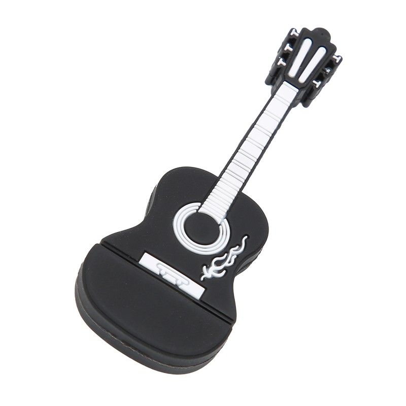 USB Flash Drives Guitar Appearance Capacity Optional Compatible System Memory