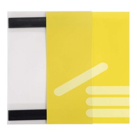 Zeigis® DIN A5 Transparent Pockets in Portrait Format, Magnetic - Zeigis® / Information Pocket / Sign Holder / Poster Pocket / Magnetic Pocket / Sheet Holder / Information Frame / Insert Pocket /