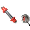 Axle Wheelbarrow Sack Truck 128 mm x 75 mm x