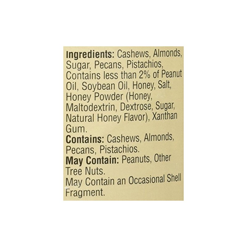 Savanna Orchards Gourmet Honey Roasted Nut Mix with Pistachios honey