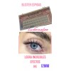 Lashesandfun Blister Espiga Spikes Extensiones De Pestañas Efecto Kk 0.7