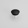 BWE Sink Basin Trim Overflow Ring Cover Black Bathroom Vessel