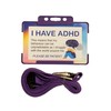 I Have ADHD Lanyard - Available in Seven Colours (Orange)