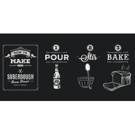 Soberdough Bread Mixes - Various flavors (Sea Salt & Cracked Pepper)