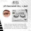 Ardell 3D Faux Mink Lashes 865 - Lightweight, Reusable, Wispy