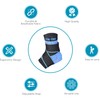 Rite-Flex 3-in-1 Ankle Compression Sleeve with Silicone Heel Pad -