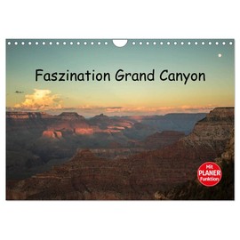 Faszination Grand Canyon (Wandkalender 2025 DIN A4 quer), CALVENDO Monatskalender [Calendar] Andrea Potratz