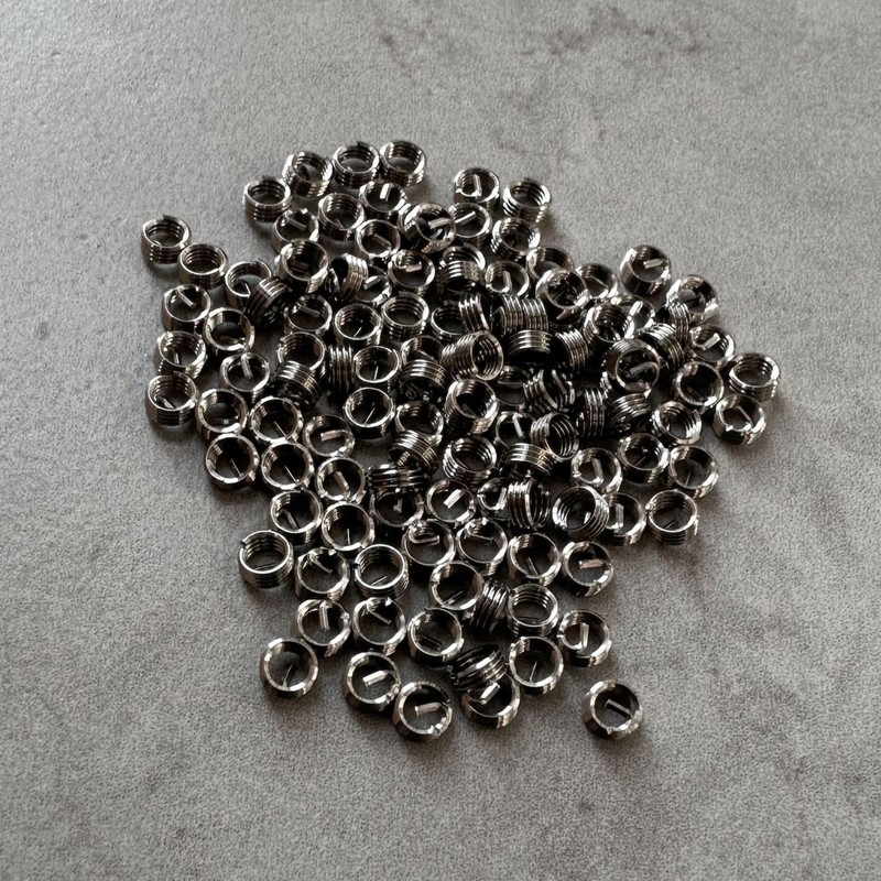 M2.5 x 0.45mm x 1D Helicoil Wire Inner Thread Inserts,