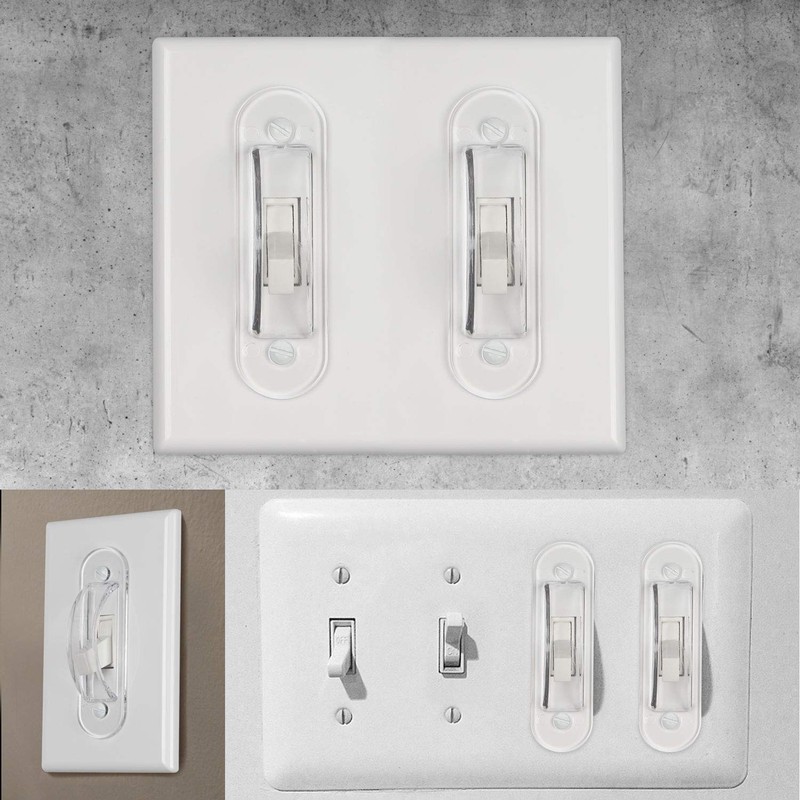 Wall Switch Guards Plate Covers Child Safety Security Home Decor