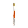 MOUTHWATCHERS Soft Flossing Manual Toothbrush for Adults, Orange, Ultra Clean,