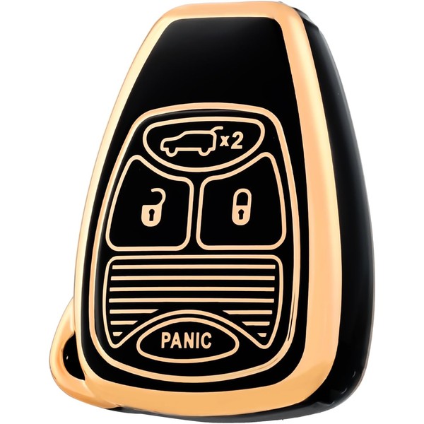 OFF WE GO for Jeep Key Fob Cover, Soft TPU