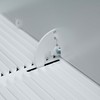 Fits 14x6 Duct Opening | Steel Triangular Baseboard Air Supply