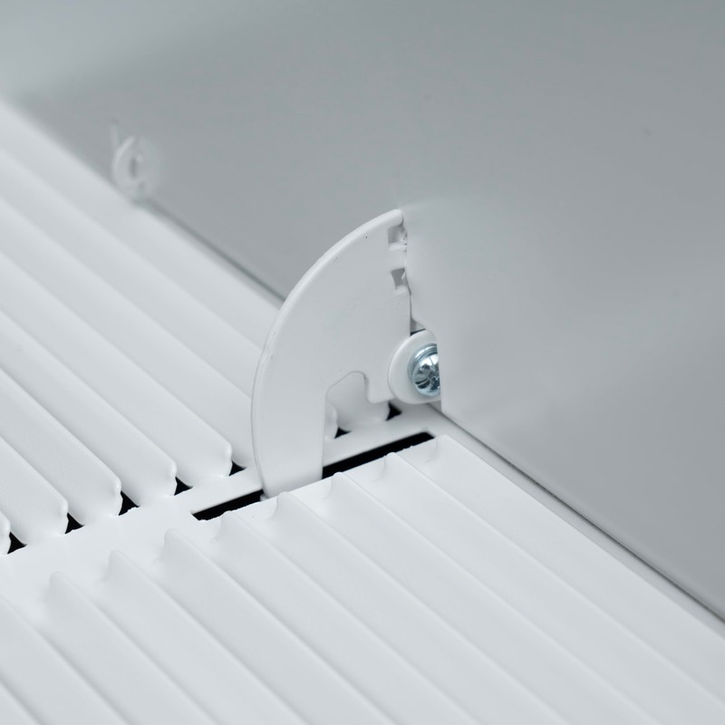 Fits 14x6 Duct Opening | Steel Triangular Baseboard Air Supply