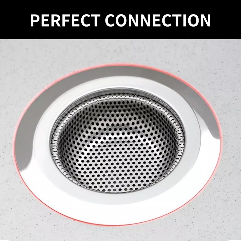 Lynnado 3 Pcs Sink Strainer for Most Kitchen Sink Drain