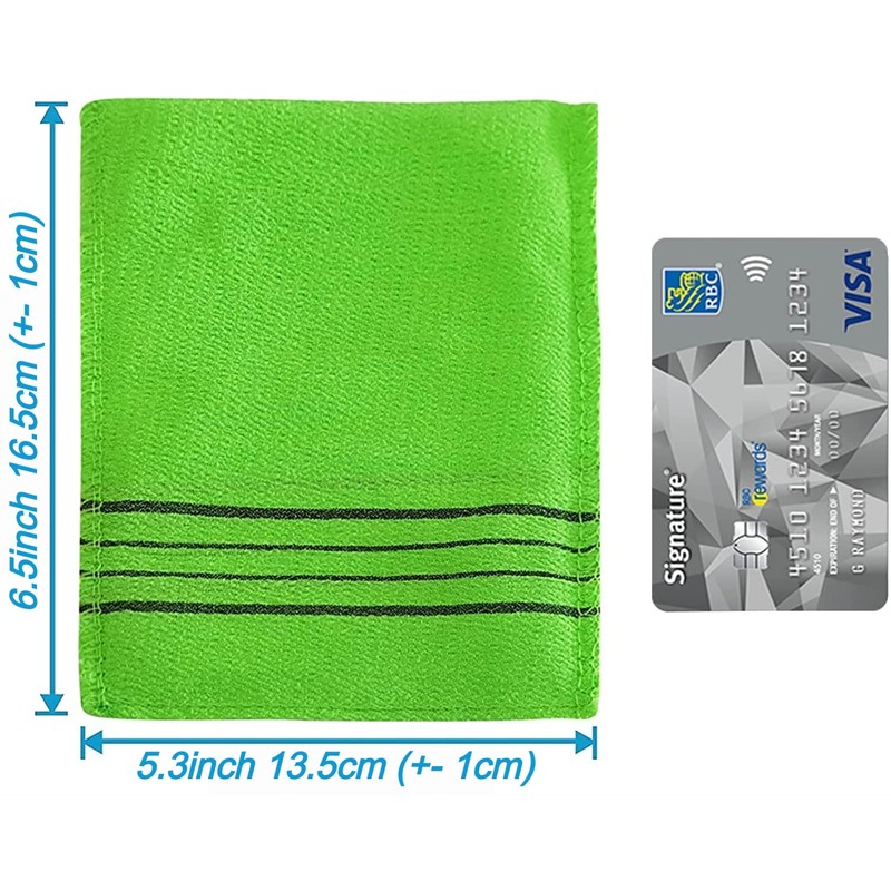 Korean Exfoliating Towel Bath Washcloth Mitt Gloves for Body Scrub