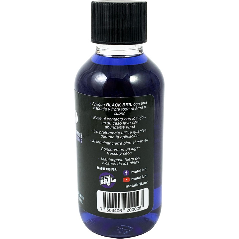 Restaurador de plastico y molduras Black Bril 125ml. Cuidado Exterior.
