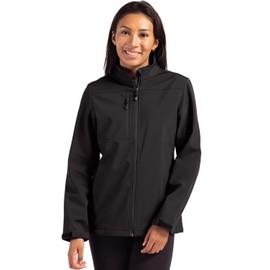 Clique Tempest Eco Waterproof Full Zip Womens Softshell Jacket, Black