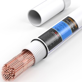 SONNLER Mild Steel TIG Welding Rod ER70S-6 Welding Filler Rod 1/16" x 16" 5LB,Low Splatter Corrosion Resistance, TIG welding accessories