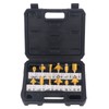 12PCS Router Bits 8mm Shank Carbide Blade Woodworking Milling Cutter