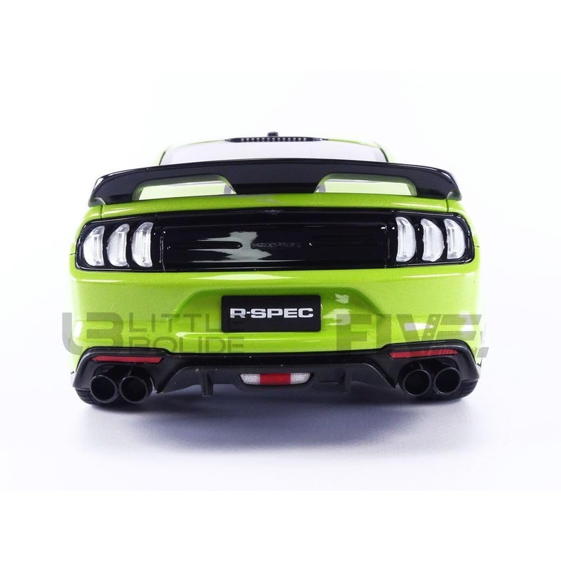 2020 Mustang R-Spec RHD Grabber Lime in 1:18 Scale by