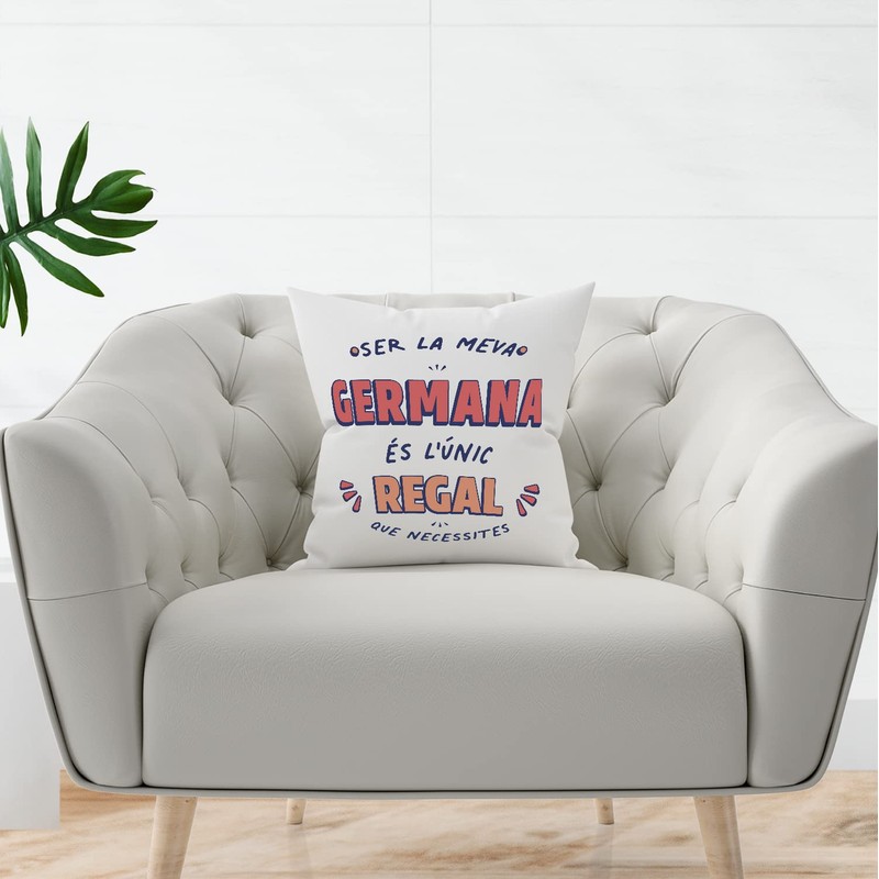MUGFFINS SISTER Cushion Padding included - in Catalan - Sóc