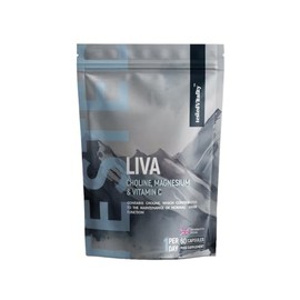 Liva Choline Complex Capsules | Supports Normal Liver Function with Inositol, Magnesium Malate & Vitamin C | 60 Capsules | 2 Month Supply | Choline Bitartrate