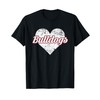 New Albany Bulldogs Over Heart T-Shirt