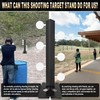 Metal Swing Shooting Target Stand for Airsoft BB Guns Practise