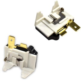 HQRP 2-Pack Refrigerator Overload C Protector Compressor Replacement for LG GC349SQF GRB218JSAA LBN22515ST LFD25860SB LRFC25750WW LTC19340SW LTC22350ST LTC22350SW LTC22350WH